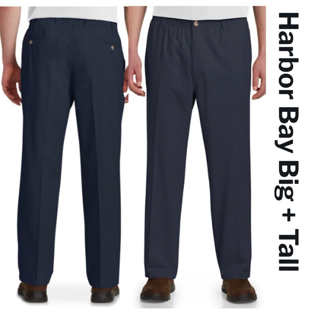 NWT Harbor Bay - Men's Dark Blue Pants 60 x 30
